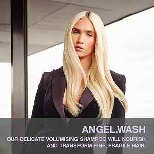 KEVIN.MURPHY BLONDE.ANGEL.WASH - Blonde Shampoo - Purple Shampoo for Blonde &amp; Grey Hair - Colour Enhancement Hair Care - Colour Safe - Paraben &amp; Sulphate Free - 1000 mL / 33.8 fl oz