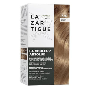 Lazartigue La Couleur Absolue Permanent Hair Color with Botanical Extracts Coloring Kit Vegan Cruelty-Free Ammonia-Free