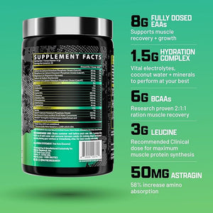 Nutrex Research EAA Hydration | EAAs + BCAAs Powder | Muscle Recovery Strength Muscle Building Endurance | 8G Essential Amino Acids + Electrolytes | Maui Twist Flavor 30 Serving