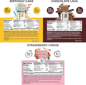 Power Crunch Protein Wafer Bars and Power Crunch KIDS Protein Bars Variety Pack (15 Count) High Protein Snacks with Delicious Taste