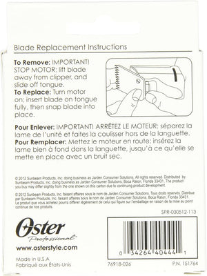 Oster 76918-026 Detachable Blade Size 000 - 1/50' (0.5 mm)