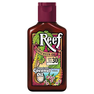Reef Dark Sun Tan Oil Coconut 125ml (SPF30+)
