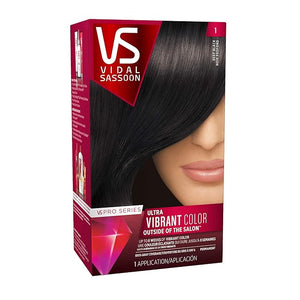 Clairol Vidal Sassoon Pro Series Hair Coloring Tools 1 Deep Black