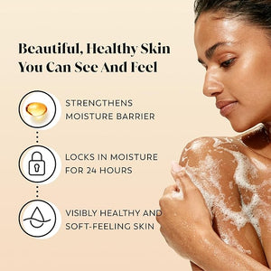 Olay Body Wash for Women, Ultra Moisture, 24hr Moisturizing, Hydrating &amp; Refreshing, B3 Vitamin Complex, Free of Parabens &amp; Phthalates, For All Skin Types, Cocoa Butter Scent, 22 fl oz (Pack o