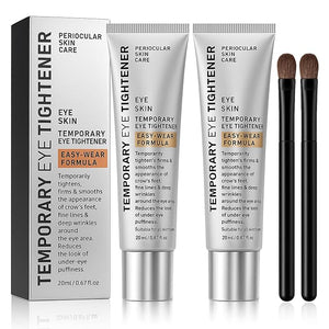 Perfection Eye Tightening Cream with Precision Brush 2PCS? Instant Firming &amp Lifting Eye Cream for Wrinkles Puffiness &amp Fine Lines ? Cooling Applicator for Smooth Youthful Eyes