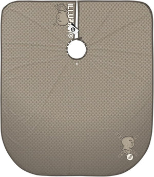 Illuzien Sand Ski Mask PRO Barber Cape Hair Cut Drape Water-Resistant Barber Accessories Professional Cape