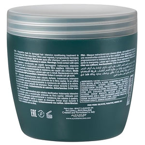 Alfaparf Milano Semi di Lino Reconstruction Reparative Mask - Color Safe Deep Conditioning Hair Mask - Damaged Hair Repair - For Medium to Thick Hair - Vegan Formula (16.9 oz)