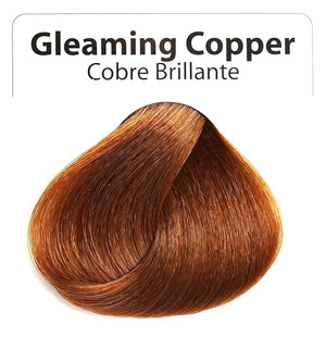L Lorenzo Color Definer Cellophane 8.11fl.oz/240ml | Peroxide &amp Ammonia Free | Glossy hair Brilliant color without Damaged Hair | Stain Remover Inside (Gleaming Copper 240ml / 8.11Fl.Oz)