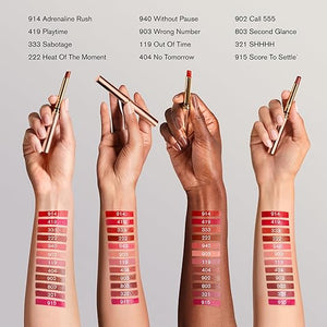 Est?e Lauder Pure Color Explicit Long-Lasting Slick Shine Slim Lipstick for Women | Plumping &amp Hydrating