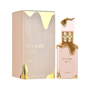 Lattafa Eclaire - Vanilla Caramel Sweet Floral - Eau de Parfum Long-Lasting Fragrance for Women 3.40 Ounce / 100 ml