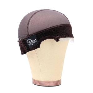 INDIQUE Luxury Wig Grip Cap ? Non-Slip Liner for Lace Front and Closure Wigs - Adjustable, Breathable, Secure Fit ? Brown