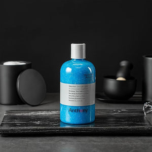Anthony Exfoliating Body Scrub Sea Salt Vitamin C &amp Aloe Vera Deep Cleans Smooths Rough Patches Soothes &amp Protects Skin Hydrating Blue Sea Kelp Body Wash 12 Fl Oz Refreshes &amp Revit