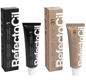 RefectoCil Cream Hair Dye 2-Pack ? Professional Hair Tint for Long-Lasting Color