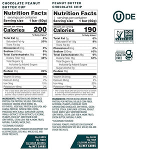 No Cow Vegan Protein Bars Upgraded Brand Sampler Pack | 20g Plant Based Protein Gluten Free Dairy Free Soy Free Keto Friendly Low Sugar High Fiber Snack Bars | Pack of 12