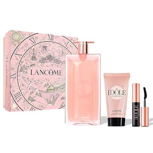 Lanc?me Id?le Holiday Gift Set - Full-Size Id?le Eau De Parfum Spray 1.7 fl. Oz Id?le Power Creme Body Lotion 1.6 fl. Oz Mini Lash Idole Mascara 0.08 fl. Oz.- Limited Edition Gift Set for Women