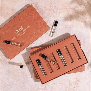 House of whind Fragrance Discovery Set ? Perfume Sampler Set with 6 Unique &amp; Elegant Mini 2 ml Scents