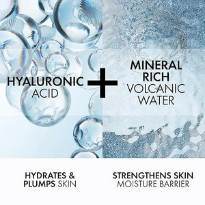 Vichy Mineral 89 Booster Pure Hyaluronic Acid Serum for Face with Volcanic Mineral Water for Skin Barrier Repair Plumps &amp Hydrates Lightweight Moisturizing Gel Oil-Free Non-Sticky