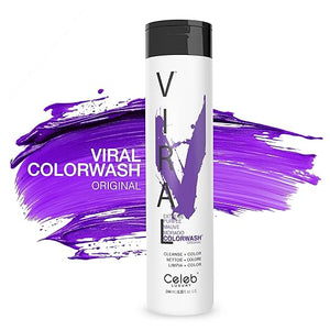 Celeb Luxury Colorwash Color Depositing Shampoo - Color Refresher Vegan Hair Dye Bondfix Bond Rebuilder Viral and Gem Lites