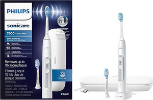 Philips Sonicare ExpertClean 7500 White Rechargeable Electric Power Toothbrush HX9690/06