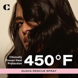 Ceremonia Guava Rescue Spray Superfruit Guava Detangler with UV &amp Heat Protection 6.7 Fl Oz | 200 mL