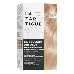 Lazartigue La Couleur Absolue Permanent Hair Color with Botanical Extracts Coloring Kit Vegan Cruelty-Free Ammonia-Free