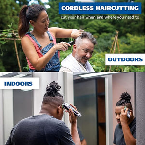 Wahl Lithium Ion Color Pro Rechargeable Cordless Hair Clippers for Men with Smart Charge Technology and Battery Hair Trimmer for Convenient at Home Haircutting &amp Touch Ups - Model 3026594