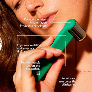 Dor? - Le Gla?on Facial Ice Roller for Puffiness, Wrinkles &amp; Redness | Face Roller for Women &amp; Men | Skin Care Tools for Lymphatic Drainage &amp; Tightening | Gua Sha Ice Roller Alternative fo