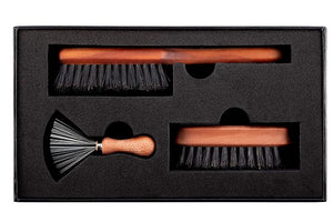 ZilberHaar Beard Brush Grooming Kit - Stiff Bristles Boar Bristles - Ideal for Medium to Long Thick Beards - Distributes Balm &amp Oil for Growth/Styling - With Brush Cleaning Tool
