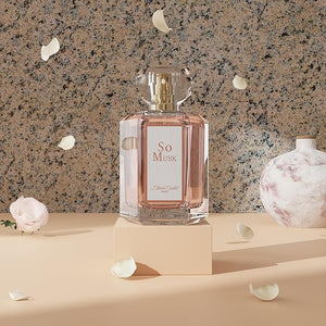 So Musk Gift Set - Musky Floral Scent - Perfume for Women and Body Lotion - Women Perfume with Notes of Orange Blossom Osmanthus - 3 pc