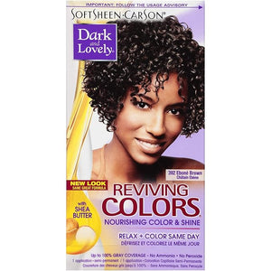 SoftSheen-Carson Dark and Lovely Reviving Colors Nourishing Color &amp Shine Ebone Brown 392