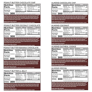 G2G Protein Bar 8 Flavor Variety Pack High Protein Gluten-Free Healthy Snack Delicious Meal Replacement Clean Ingredients Refrigerated for Freshness (Pack of 8)