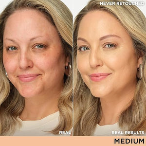 IT Cosmetics CC+ Cream Illumination - Radiant Full Coverage Foundation With SPF 50+ Color Corrector &amp Hydrating Anti-Aging Serum Hydrolyzed Collagen + Peptides Normal to Dry Skin - 1.08 fl oz