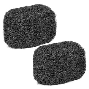 Locsanity Afro Kinky 100% Bulk Natural Human Hair - Braiding Hair for Dreadlocks Loc Repair Dreadlock Extensions Twists Braids - 8 Inches Long 1 Oz #1