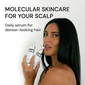 TAB Tech Activated Hair and Scalp Serum Hair Loss Support Formula without Minoxidil for Men &amp Women Oil-Free Lightweight Daily Leave-In Non-Greasy Fragrance-Free Fast Absorbing - 2.7 fl oz