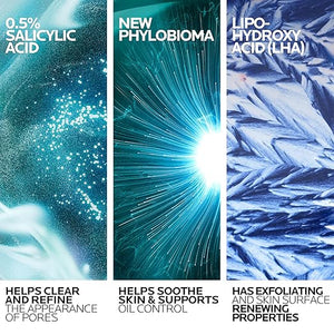 La Roche-Posay Effaclar Salicylic Acid Acne Treatment For Face Mattifying Acne Gel Cream Spot Treatment for Blackheads Whiteheads &amp Pores Prevents New Pimples Non-Greasy Sensitive Skin Safe