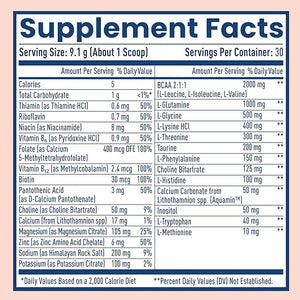 NativePath Native Hydrate Zero Sugar Electrolytes Powder with BCAAs Peach Mango Hydration Keto &amp Paleo Friendly 30 Servings