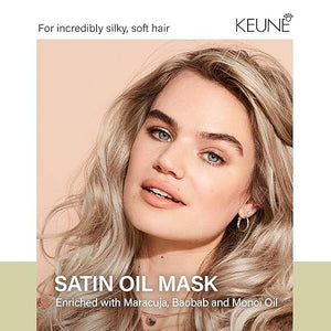 Keune Care Satin Oil Mask Deep Moisturizing &amp Nourishing Treatment for All Hair Types 6.8 Fl Oz