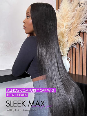 LUVME HAIR All-Day Comfort¢â Straight 5x5 Lace Front Wigs Human Hair Glueless Wigs Human Hair Pre Plucked Pre Cut Long Black Wig Lace Closure Wigs Frontal Wigs Human Hair