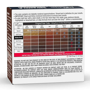 Light Mountain Henna Hair Color &amp Conditioner - Medium Brown Hair Dye for Men/Women Organic Henna Leaf Powder and Botanicals Chemical-Free Semi-Permanent Hair Color 4 Oz (Pack of 3)