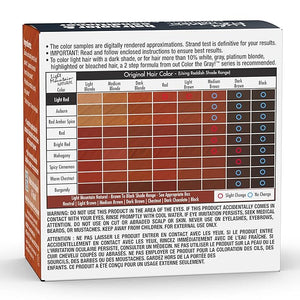 Light Mountain Henna Hair Color &amp Conditioner - Light Red Hair Dye for Men/Women Organic Henna Leaf Powder and Botanicals Chemical-Free Semi-Permanent Hair Color 4 Oz (Pack of 3)