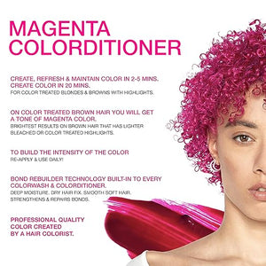 Celeb Luxury Color Depositing Conditioner - Color Refresher with Bondfix Bond Rebuilder Viral and Gem Lites Pairs with Colorwash