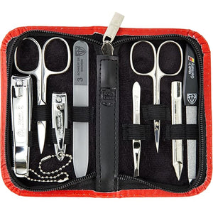3 Swords Germany ? brand quality 8 piece manicure pedicure grooming kit set