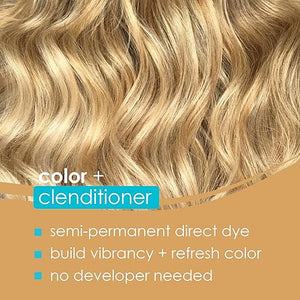 Keracolor Color + Clenditioner 3-in-1 Color-Depositing Conditioner Gentle Cleansing Conditioner Infusing Semi-Permanent Hair Color 9 Shades 33.8 Fl Oz