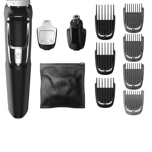Philips Norelco Multi Groomer MG3750/60-13 piece beard face nose and ear hair trimmer and clipper