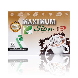 Maximum Slim Premium Instant Cocoa ? Creamy Delicious 4-in-1 Formula with Natural Herbal Extracts for Energy &amp Vitality Maximum Satisfaction &amp Taste. No Side Effects (Laxative-Free) ?USA Mad