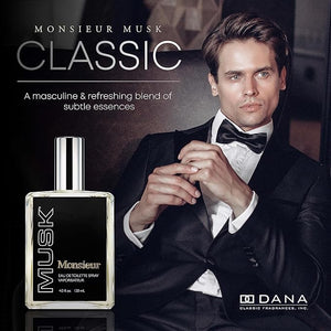 Dana Monsieur Musk Gift Set - EDT Spray &amp; Shower Gel